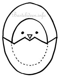 Ausmalbild vogel kuken in der eierschale kostenlos ausdrucken. Kostenlose Bastelvorlage Kueken Und Eier