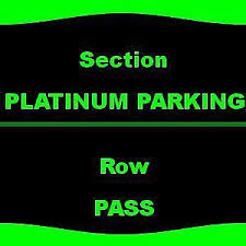 1 1 Platinum Parking Imagine Dragons 7 13 Hollywood Casino