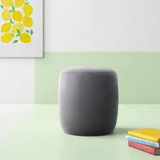 The typical chair seat is between 16 and 20 inches tall and at least 18 inches deep. 14 Inch Pouf Wayfair