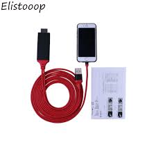 Lightning To 1080p 8pin Hdmi Hdtv Av Tv Adapter Cable Cord For Iphone 5 6 6s