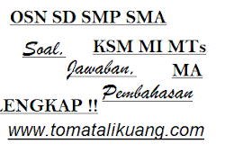 Maybe you would like to learn more about one of these? Soal Pembahasan Osk Osp Osn Ekonomi Sma 2018 Lengkap Berbagi Jawaban 1