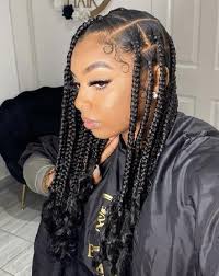 Box braids hairstyles are one of the most popular african american protective styling choices. Spell Magazine Crazysexycool The Braid Style That S Gone Viral