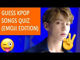 Kpop Quiz Guess The Song Emoji Edition Youtube