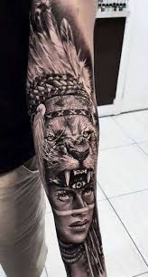Its meaning is marred in the middle ground between life and its end, showcasing a depth of character that goes beyond the physical world. Best Tattoo For Guys Indian Native Americans 43 Ideas Headdress Tattoo Lion Tattoo Sleeves Native Tattoos