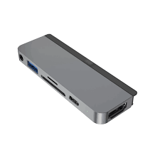 Hyperdrive 6 In 1 Usb C Hub For Ipad Pro 2018 2020 Hdmi 4k60hz Usb Ipad Pro Ipad Pro Accessories