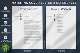 Read the harvard college resume & cover letter publication (pdf) and download resume templates:. Project Manager Resume Template And Free Cover Letter Format Instant Download Cv Template Crella