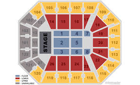 Mohegan Sun Arena Seating Charts For Concert Venues