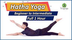 What poses are safe for beginners? Full 1 Hour Hatha Yoga For Beginner To Intermediate Level Yoga Class Online Yoga Yograja Youtube