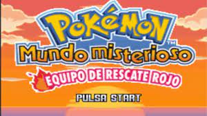 Juego rpg con lindos graficos, muy divertido. Descargar Pokemon Mundo Misterioso Equipo De Rescate Rojo Gba Youtube