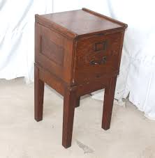 Cabinet with three drawers for organization. Bargain John S Antiques Antique Oak File Cabinet Single Drawer Yawmen And Erbe Mfg Co Rochester New York Bargain John S Antiques