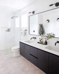 Marble bathrooms with black accents. Venus Bathroom Design Bathroom Layout Bathroom Interior Design