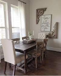 Pin By Rebecca Jarvis On A1 Modern Farmhouse Dining Room Farmhouse Style Dining Room Dining Room Wall Decor