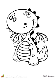Téléchargez ces vecteur premium sur dessin mignon icône de licornes, et découvrez plus de 9m de ressources graphiques professionnelles sur freepik. Coloriage D Un Bebe Dragon Tout Rond Et Tout Mignon