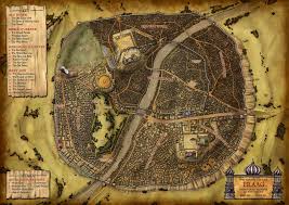 See more ideas about map crafts, map art, map. Warhammer Maps The Cursed City Of Praag Fantasy Map Fantasy City Map Fantasy City