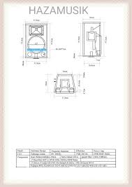 Menyediakan gambar skema box untuk speaker ataupun subwoofer skala rumahan atau event. Kumpulan Skema Box Speaker 12 Monitor Pangung Haza Musik