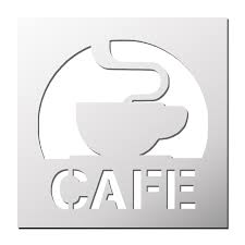 Pochoir Cafe Pochoir Pochoir A Imprimer Caligraphie