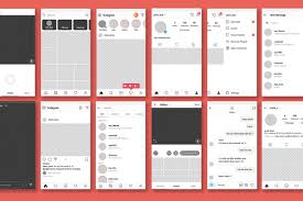 Instagram Mock Up Template Instagram Mockup Instagram Mockup