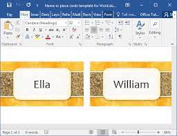 Luckily, there is a simple way to create place cards for any event by using your personal computer and microsoft word. How To Make Printable Place Cards In Word