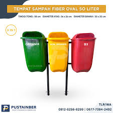 Tempat sampah dibedakan menjadi tempat sampah organik dan non organik. Tempat Sampah Fiberglass Dan Stainless