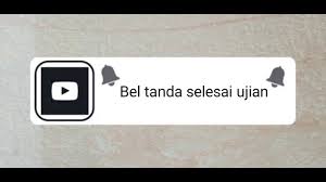 Home » software kartu • tutorial » download kumpulan nada bel sekolah 3 bahasa. Bel Tanda Selesai Ujian Youtube