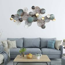 Cozy minimalist modern living room decorating ideas. Nordic Luxury Living Room Wall Decor Modern Restaurant Wrought Iron 3d Wall Stickers Sofa Porch Wall Hanging Crafts Mx6031140 Wall Stickers Aliexpress