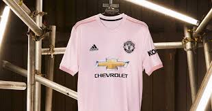 Since adidas got the man united contract two years ago they've gone a bit mad with the trefoil pattern that older united fans recognise as the 'lee sharpe' or 'acid house kit' from the early 90's. Adidas Launch The Manchester United 18 19 Pink Away Kit Soccerbible