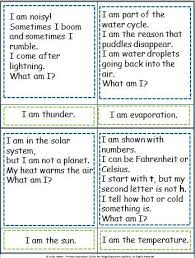 When grant was 8, his brother was half his age. Weather Wonderings 20 Riddle Cards About Weather Funny Riddles With Answers Weather Vocabulary Kids Riddles With Answers
