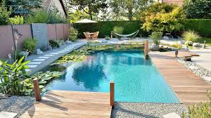 Nice Pool Whirlpool Terrasse Naturschwimmbecken Whirlpool Garten