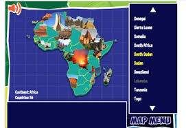 12 awesome physical map of africa with landforms images. Mr Nussbaum Geography Africa Activities
