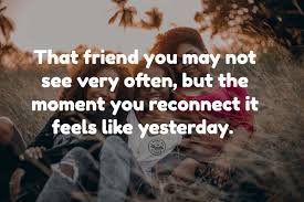 Reconnecting With Old Friends Is Good For The Soul