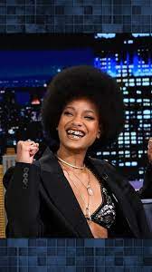 The Tonight Show | @willowsmith went from writing songs backstage on The  Karate Kid set to getting songwriting advice from @feliciathegoat!  #FallonTonight | Instagram