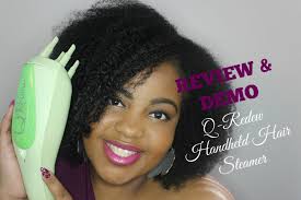 Looking for a good deal on hair steamer? Review Demo Q Redew Handheld Hair Steamer For Natural Hair Hair Steamers Natural Hair Styles Q Hair