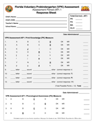 The office of early learning provides funding to early learning coalitions like us to help prepare your child for school. Vpk Ol V Assessment Period Ap 2 Fill Online Printable Fillable Blank Pdffiller