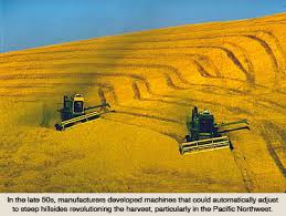 Choosing the grain as an investment vehicle in 2021. Harvesting Wheat During The 1950s And 60s