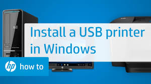 It is a fairly simple process, and i explain the instructions in this. Installing An Hp Printer In Windows Using A Usb Cable Hp Printers Hpsupport Youtube