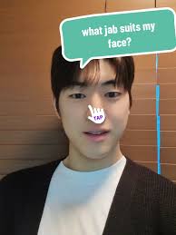 I just wanted to know what job suits my face... That's all... #what #jab  #suit #my #face #또뭐하지