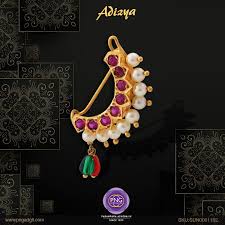 Maharashtra Nath Nose Pin Traditional Nose Pin From Png Jewellers Jewelry Online Shopping Nath Nose Ring Jewels