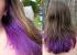 Blue Tips On Brown Hair