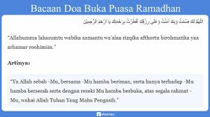 Begitulah yang terjadi pada doa berbuka puasa. Niat Puasa Ramadhan Hukum Bacaan Doa Keistimewaan