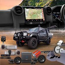 Radio connection on a land cruiser 79 series. Head Unit Speakers Reverse Camera With Front And Rear Door Pods To Suit 76 79 Series Landcruiser