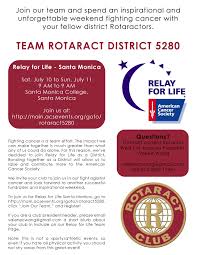 What do i want to do with my life? 7 10 Relay For Life Rotaract West La