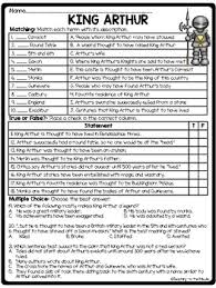 Legend Of King Arthur Folklore Reading Comprehension Worksheet Freak The Mighty In 2020 Reading Comprehension Worksheets Reading Comprehension Freak The Mighty