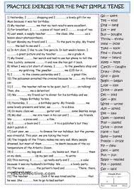 Past Simple Tense Practice English Grammar Learn English Teaching English