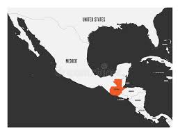 Mapa de méxico ✅ mapas de méxico con nombres de los estados y división política ✅ también en méxico tiene una superficie de 1 964 375 km² y una población de más de 124 millones de personas. Guatemala Orange Marked In Political Map Of Central Stock Vector Illustration Of Caribbean Highlight 107088480