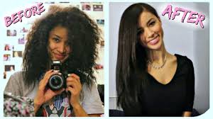 The plates are smooth, leaving your hair feeling silky soft and. How I Straighten My Curly Hair Tutorial Products Tips Youtube