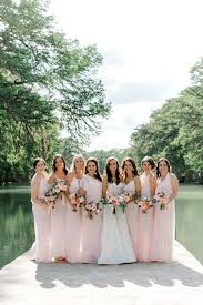 Nouvelle Amsale Bridesmaid Dresses In Peony From Bella Bridesmaids Little Rock Bellalittlerock Photo Amy Karp P Amsale Bridesmaid Bella Bridesmaid Bridesmaid