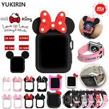 Maybe you would like to learn more about one of these? Yukirin Cute Kitty Cat Minnie Mickey Silicone Case For Apple Watch Series 4 3 2 1 Leather Band For Iwatch 38 42 40 44mm Kid Girl Mygifts360