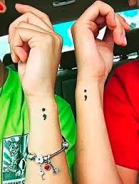 The semicolon tattoo meaning is by far one of the most powerful and inspiring tattoo ideas for women and men. Semicolon Tattoos Raise Awareness About Mental Illness