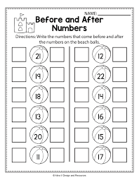 More Or Less Missing Before And After Numbers Summer Math Worksheets And Activities For Preschool Summer Math Worksheets Summer Math Spring Math Worksheets