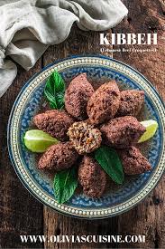Kibbeh Lebanese Beef Croquettes Kibbeh Recipe Lebanese Kibbeh Recipe Kibbeh